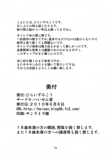 [Heisen-Dou (Hiraizumi Kou)] Buki-ya no Oku-san Eigyouchuu (Queen's Blade) [Digital] - page 33