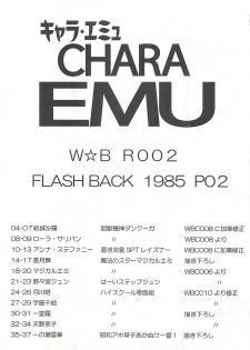 [Dakimakuma, Jingai Makyou Club (WING☆BIRD)] CHARA EMU W☆BR002 FLASH BACK1985 P02 (Various) - page 2