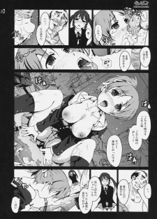 [Mokusei Zaijuu] Kankin!! Azusa to Ui no Ryoujoku Kankin Nikki (K-ON!) - page 9