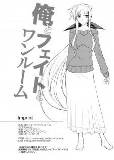 (C79) [Type-G (Ishigaki Takashi)] Ore to Fate to One-room (Mahou Shoujo Lyrical Nanoha) - page 25