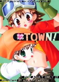 (C62) [Houkago Paradise (Sasorigatame)] Tin Tin Town! (Digimon Frontier) [English] [Sho] [Incomplete] - page 1