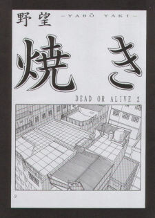 (C58) [Yabougumi (Kawamoto Hiroshi)] Yabou Yaki (Dead or Alive) - page 3