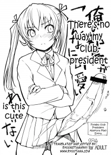 (C79) [Askray (Bosshi)] Ore no Buchou ga Konna ni Kawaii Wake ga Nai | There's no way my club president is this cute [English] [RyuuTama] - page 1