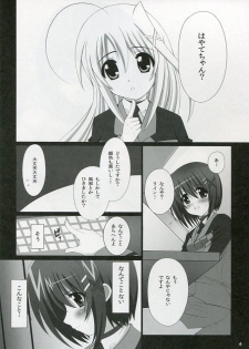(COMIC1☆4) [Kossorikakuredokoro (Island)] Nano Hana! ver. H (Mahou Shoujo Lyrical Nanoha) - page 4