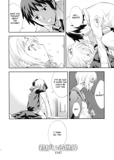 (C79) [Hapoi-dokoro (Okazaki Takeshi)] Alterna SP -Kimi ga Iru Sekai- (The Melancholy of Haruhi Suzumiya) [English] [NEOZEED] [Incomplete] - page 14