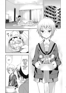 (C79) [Hapoi-dokoro (Okazaki Takeshi)] Alterna SP -Kimi ga Iru Sekai- (The Melancholy of Haruhi Suzumiya) [English] [NEOZEED] [Incomplete] - page 5