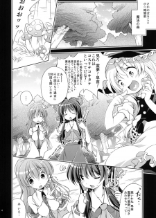 (Reitaisai 8) [Houenken (Inase Shinya)] Fushigi no Mori no Sanae-san (Touhou Project) - page 3