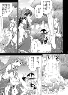 (Reitaisai 8) [Houenken (Inase Shinya)] Fushigi no Mori no Sanae-san (Touhou Project) - page 4