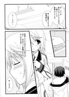 (C79) [CHAGASHI SAIBAN (Yamabuki Mook)] Kigae Chuuihou! (Infinite Stratos) - page 7