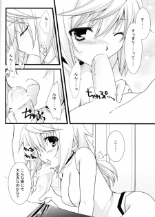 (C79) [CHAGASHI SAIBAN (Yamabuki Mook)] Kigae Chuuihou! (Infinite Stratos) - page 14