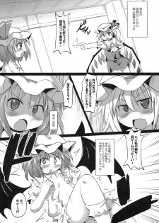 (Reitaisai 8) [Divine Fountain (Koizumi Hitsuji)] Scarlet Slave (Touhou Project) - page 4