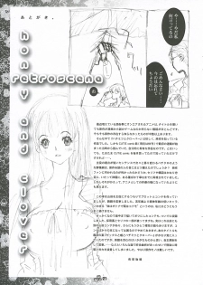 (C69) [ZA DA CARJYA (Sakanaya Kadan)] Honey Pot (Honey and Clover) - page 20