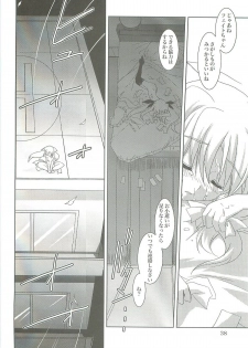 (COMIC1☆2) [PLUM (Kanna)] Mahou Shoujo Magical SEED LOGIC (Mahou Shoujo Lyrical Nanoha) - page 38