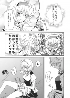 (Reitaisai 8) [Nantoka Ikitemasu. (Megumiya)] Kanzen de Shousha na Juusha wa D.T. nanoka？ (Touhou Project) - page 12