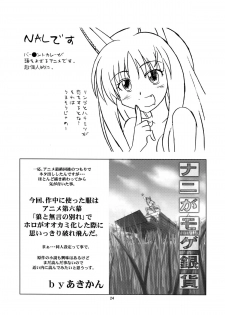 [Circle Credit (Benjamin, Akikan, Muichimon, NAL)] Ookami to Mimi to Shippo (Spice and Wolf) - page 23
