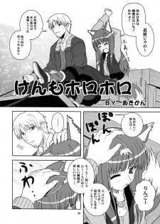 [Circle Credit (Benjamin, Akikan, Muichimon, NAL)] Ookami to Mimi to Shippo (Spice and Wolf) - page 24
