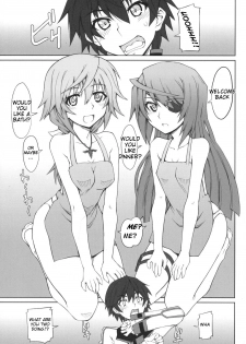 (COMIC1☆5) [i.r.o.Zi (Mutsuki Ginji, Aoi Shinji)] LOVE&3PEACE (IS <Infinite Stratos>) [English] [Kibitou4Life] - page 6