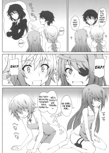 (COMIC1☆5) [i.r.o.Zi (Mutsuki Ginji, Aoi Shinji)] LOVE&3PEACE (IS <Infinite Stratos>) [English] [Kibitou4Life] - page 11
