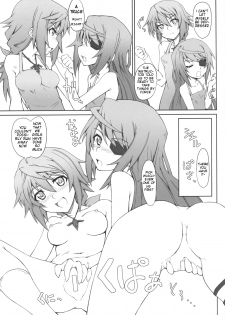 (COMIC1☆5) [i.r.o.Zi (Mutsuki Ginji, Aoi Shinji)] LOVE&3PEACE (IS <Infinite Stratos>) [English] [Kibitou4Life] - page 12