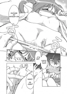 (C79) [Artic Pan (Shaa Peipei)] Sotto, Oyasumi Nanoha-san (Mahou Shoujo Lyrical Nanoha) (English) =Team Vanilla+BCLoli= - page 11