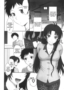 (C80) [MOON RULER (Tsukino Jyogi)] Yasashii Oba no shitsukekata | How to Train Your Nice Aunt (Denpa Onna to Seishun Otoko) [English] {Yoroshii} - page 3