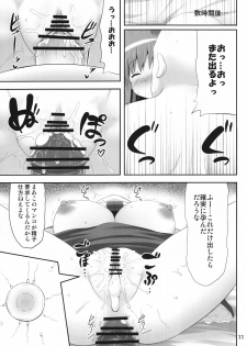 (C80) [Fukutsuu Okosu (Kaiou)] Youkai Jimita Ryoukuhatsu Ningen (Touhou Project) - page 10