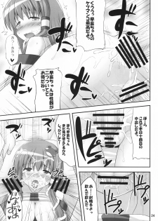 (C80) [Fukutsuu Okosu (Kaiou)] Youkai Jimita Ryoukuhatsu Ningen (Touhou Project) - page 23