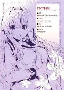 (C78) [Hikakuteki Simple na Panty (Imonade Ryouchou)] Nayamashi Quartet 1 & 2 Full Color Soushuuhen (Seto no Hanayome) [English] - page 3