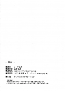 (C80) [Leaz Koubou (Oujano Kaze)] Breast Infinity (Phantasy Star Portable 2 Infinity) - page 26