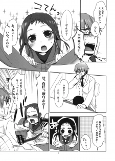 (C79) [Hitsuji-1ban-Shibori (Hitsuji Hako)] Sensei to, Ikenai Koto 2 - page 8