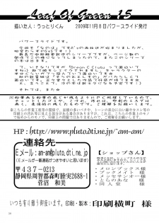[Power Slide (Uttorikun)] Leaf Of Green 15 (Mahou Shoujo Lyrical Nanoha) [Digital] - page 38