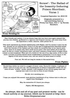 Scraw!: The Ballad of the Insanity-Inducing Poison Shorthair, Verse 1 [English] [Rewrite] [Newdog15 + Pipkin] - page 17