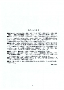 (Futaket) [GUST (Harukaze Soyogu)] Zokuzoku! Kuronekotachi no Kyouen (Noir) - page 28