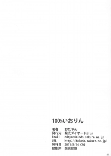 (C80) [LEDplus (Odayan)] 100% Iorin (THE iDOLM@STER) - page 21