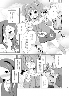 (C80) [Twinscatear (Kagura Yuuki)] Yayoi to Iori to Himitsu no Tokkun (THE iDOLM@STER) - page 2
