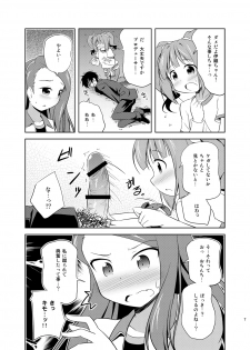 (C80) [Twinscatear (Kagura Yuuki)] Yayoi to Iori to Himitsu no Tokkun (THE iDOLM@STER) - page 6