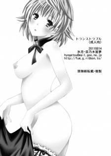 (C80) [Hyogetsu (Momonoki Fum)] Trans Trouble (To Love-Ru) - page 34
