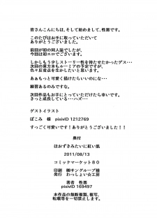(C80) [Wasshoi☆Koubou] Hoozuki Mitai ni Akai Hada (Touhou) - page 29