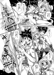 [MajesticRune (Kurogane)] Caro-Hime Wanwan (Dog Days, Mahou Shoujo Lyrical Nanoha) - page 15