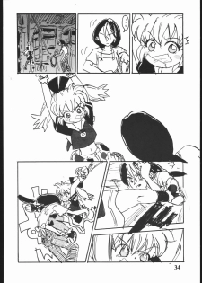 (C54) [Sanketsushuu (Sanzui)] Hadame Ni (Fushigi Mahou Fun Fun Pharmacy) - page 33