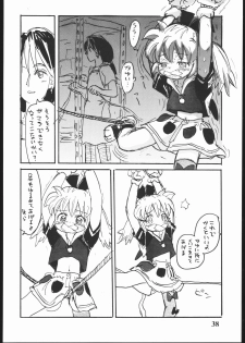 (C54) [Sanketsushuu (Sanzui)] Hadame Ni (Fushigi Mahou Fun Fun Pharmacy) - page 37
