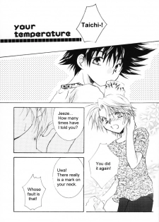 (SUPERKansai8) [SECTION E (Hirose Yukiya)] SUNSHINE and MOONLIGHT (Digimon Adventure 02) - page 7