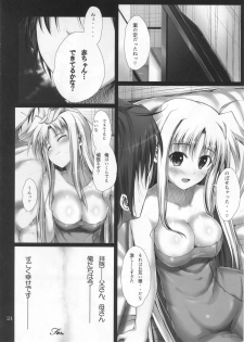 (C80 ) [IV VA SHIN (Mikuni Mizuki) Home Sweet Home～Fate hen～ (Mahou Shoujo Lyrical Nanoha [Magical Girl Lyrical Nanoha]) - page 23
