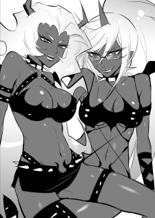 (C79) [Ningen Modoki (Random)] Chu Chu Les Play - lesbian play (Panty & Stocking with Garterbelt) - page 19