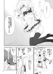 (Kouroumu 7) [Spicia (Kiritomo Koroha)] Yousei Maid-san no Hanran (Touhou Project) - page 23