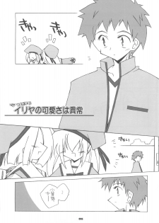 (C71) [THIRD BRAND (Katsumata Kazuki)] Yappari Illya no Kawaisa wa Ijou (Fate/stay night) - page 4