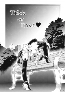 (SC53) [Idenshi no Fune, Jibaku-System (Nanjou Asuka, Suzuki Amaharu)] Trick or Treat!! / Kyonyuu Shougakusei Halloween - page 2