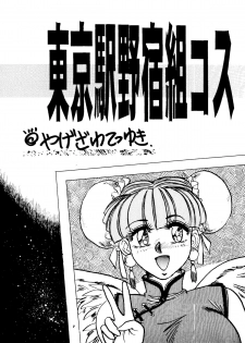 (C51) [Yagezawa Bunko (Yagezawa Tetsuyuki)] Tokyo Eki Nojukugumi Cosplay Shoujo Rape Hon (Bakuretsu Hunters) - page 6