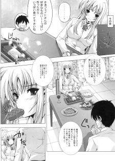 (C80) [Rivajima] Niiduma Fate 2 Shitsumukan datte Samishiino! (Mahou Shoujo Lyrical Nanoha) - page 7