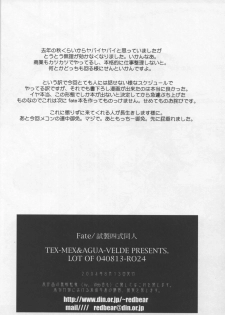 (C66) [TEX-MEX (Red Bear)] Fate/Shisei Yon-shiki Doujin (Fate/stay night) - page 25